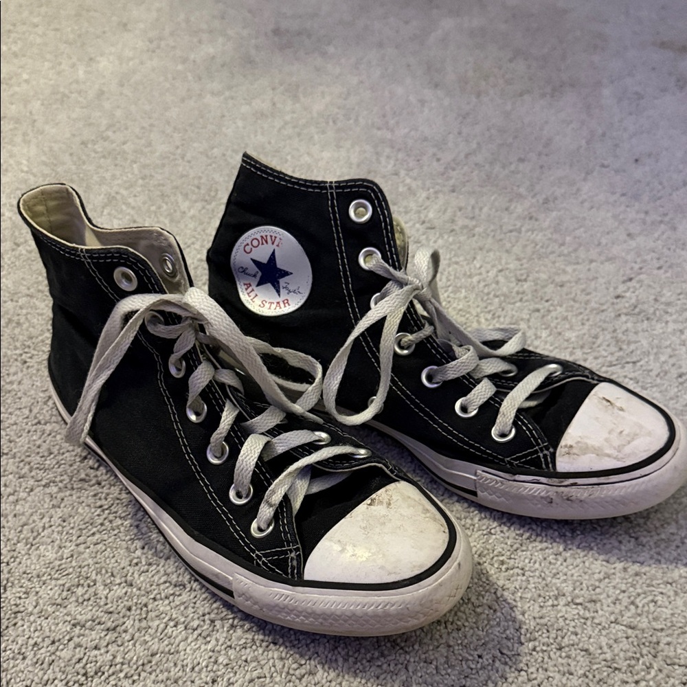 Black All Star Converse